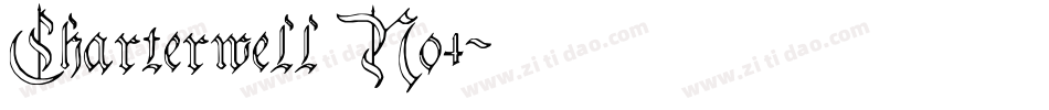 Charterwell No4字体转换